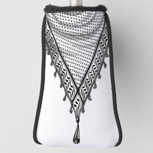 Funda Para Palo De Golf Keffiyeh palestino Scarf tejido tradicional