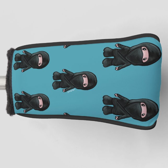 Funda Para Palo De Golf KiniArt Ninja (Anverso)