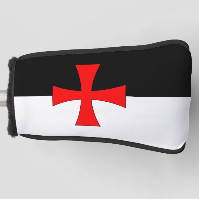 Funda Para Palo De Golf Knights Templar battle flag (Anverso)