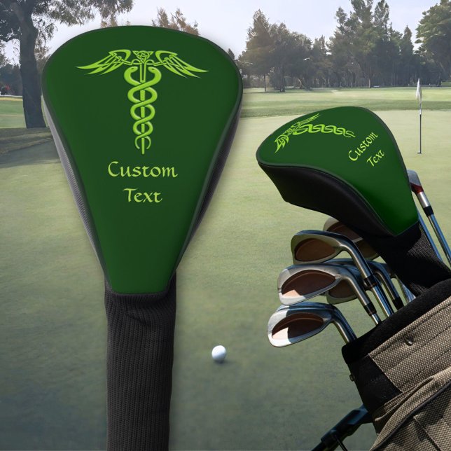 Funda Para Palo De Golf Knot Caduceus celta verde (Subido por el creador)