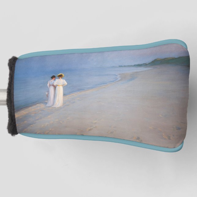 Funda Para Palo De Golf Kroyer - Noche de verano en la playa de Skagen (Anverso)