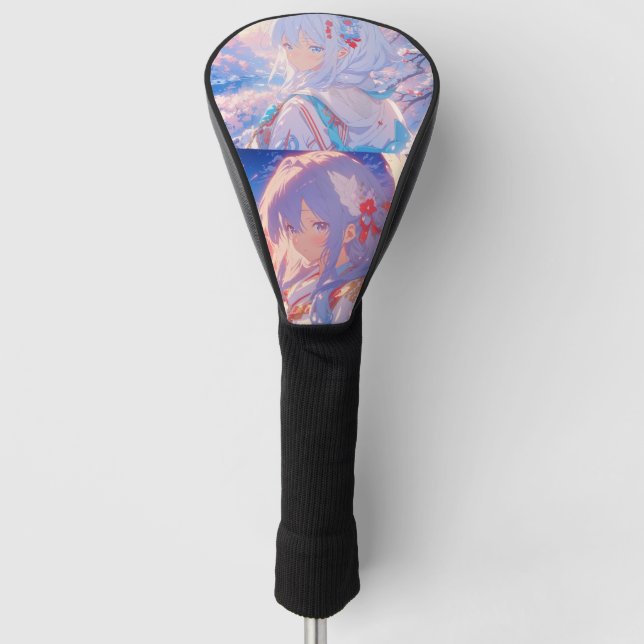 Funda Para Palo De Golf  Kyoto Momiji Girl |京都・紅葉Girl (Anverso)