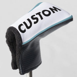 Funda Para Palo De Golf L. AZUL Tubería Cubierta para Cabeza de Putter de 