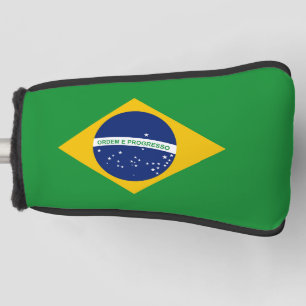 Funda Para Palo De Golf La bandera del Brasil Bandeira hace el Brasil