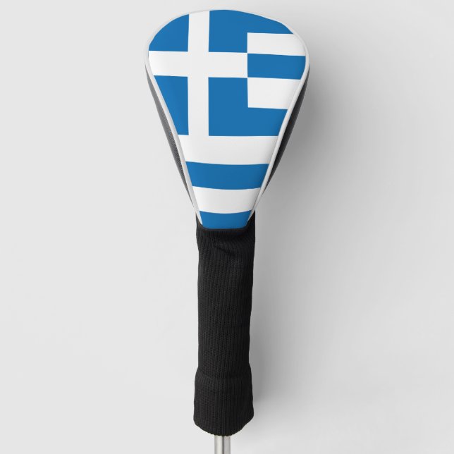 Funda Para Palo De Golf La bandera nacional de Grecia (Anverso)