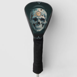 Funda Para Palo De Golf La Calavera del Tiempo: números romanos