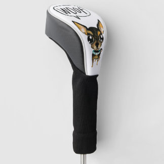 Funda Para Palo De Golf ¡La chihuahua linda dice tejido!