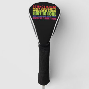 Funda Para Palo De Golf La ciencia es real Las vidas negras importan Orgul