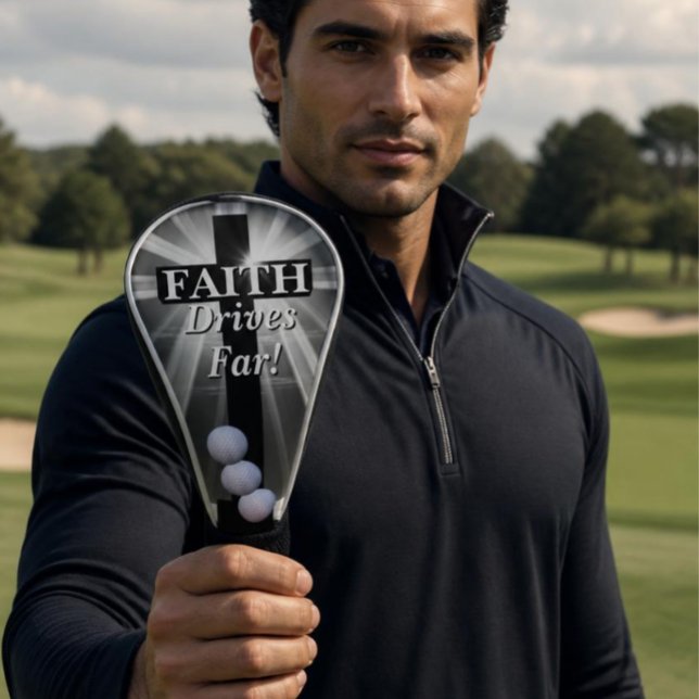 Funda Para Palo De Golf La fe impulsa lejos (Subido por el creador)