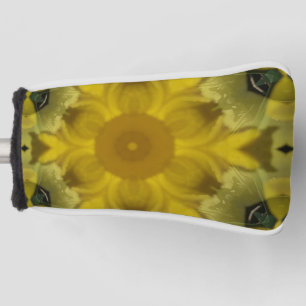 Funda Para Palo De Golf La flor del sol estalla dorada