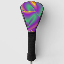 Funda Para Palo De Golf La magia de los colores abstracta el arte pluviomé