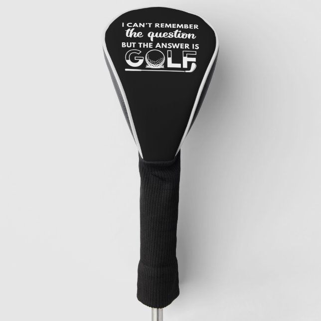 Funda Para Palo De Golf La Respuesta Es Golf (Anverso)