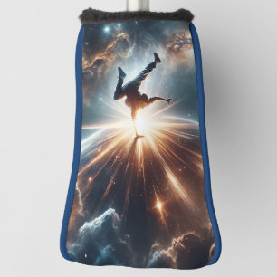 Funda Para Palo De Golf La ruptura se encuentra con el universo