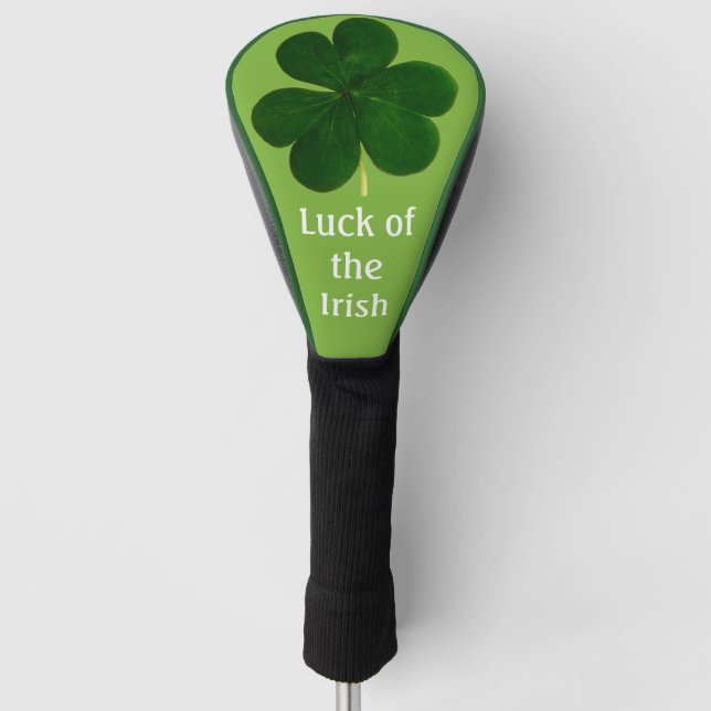 Funda Para Palo De Golf La suerte del amante verde irlandés (Anverso)