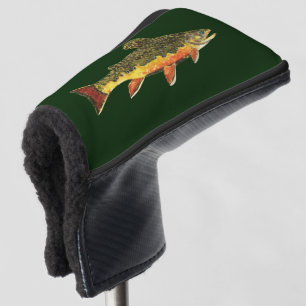 Funda Para Palo De Golf La trucha de arroyo hermosa