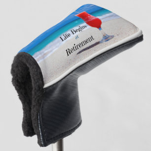 Funda Para Palo De Golf La vida comienza en la jubilación