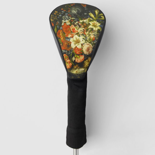 Funda Para Palo De Golf La vida con flores y fruta (Anverso)