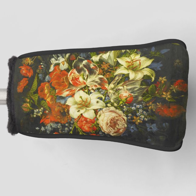 Funda Para Palo De Golf La vida con flores y fruta (Anverso)
