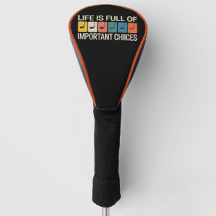 Funda Para Palo De Golf La vida de golfista está llena de decisiones impor