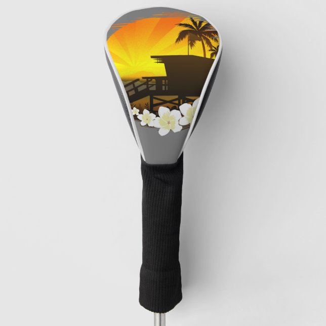 Funda Para Palo De Golf La Vida en la Playa (Anverso)