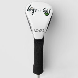 Funda Para Palo De Golf La vida es golf - Divertido diseño de citas para a