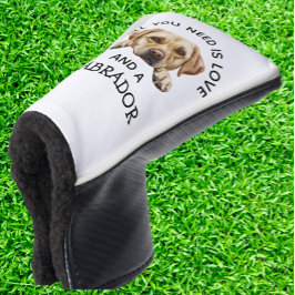 Funda Para Palo De Golf Labrador Dorado