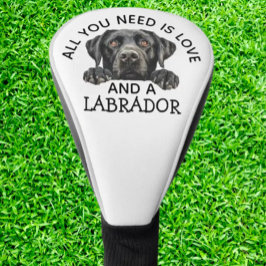 Funda Para Palo De Golf Labrador negro