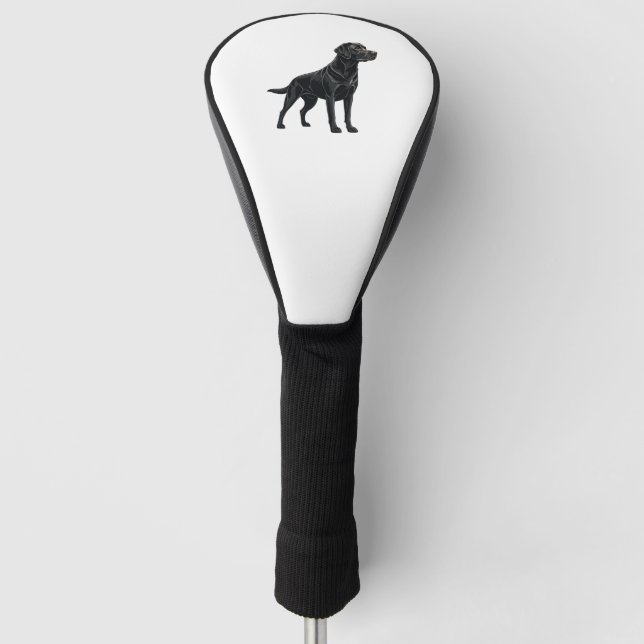 Funda Para Palo De Golf Labrador Recuperever Silhouette (Anverso)