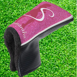 FUNDA PARA PALO DE GOLF LADIES PINK GLITTER
