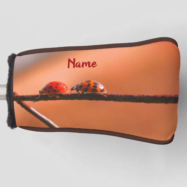 Funda Para Palo De Golf Ladybugs Play Sigue Al Líder Personalizado   (Anverso)