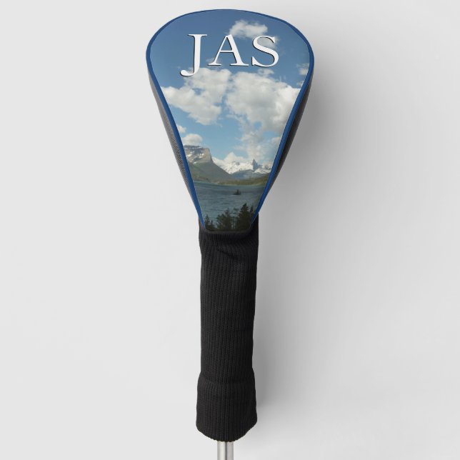 Funda Para Palo De Golf Lago Santa María II en el Parque Nacional Glacier (Anverso)