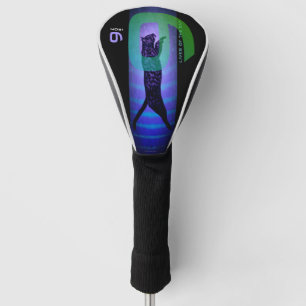 Funda Para Palo De Golf Las 9 vidas de la cubierta de la cabeza del gato d
