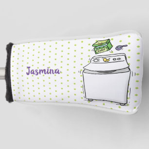 Funda Para Palo De Golf Lavadora de lavadora, lavadora, lavadora, ilustrac