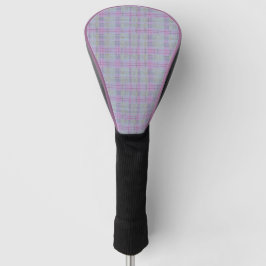 Funda Para Palo De Golf Lavender Plaid Artisan