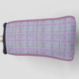 Funda Para Palo De Golf Lavender Plaid Artisan