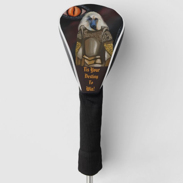 Funda Para Palo De Golf Lebrel Afgano  (Anverso)