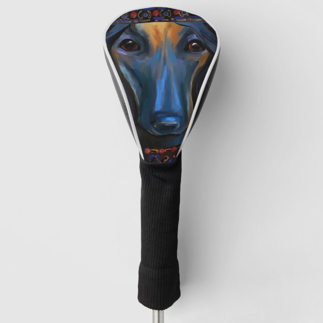 Funda Para Palo De Golf Lebrel afgano       (Anverso)