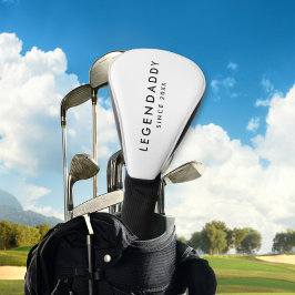 Funda Para Palo De Golf LegenDaddy para legendarios dads simple minimalist
