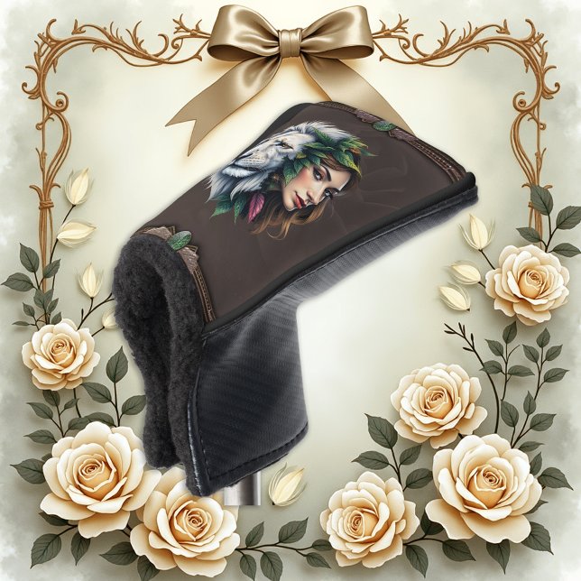 Funda Para Palo De Golf León blanco y mujer (Subido por el creador)