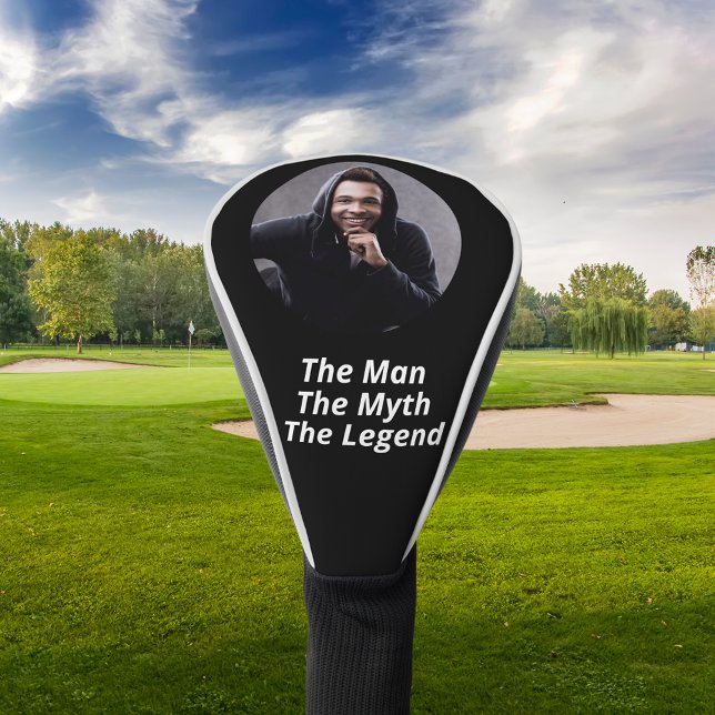 Funda Para Palo De Golf Leyenda del mito del hombre de la foto (Subido por el creador)