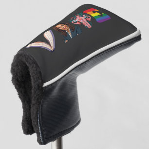 Funda Para Palo De Golf Libros de VOTO Uterus LGBT Kamala Harris Walz Elec