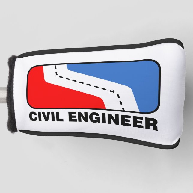 Funda Para Palo De Golf Liga de Ingenieros Civiles (Anverso)