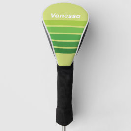 Funda Para Palo De Golf Lily Pad Green Across Striping with Name