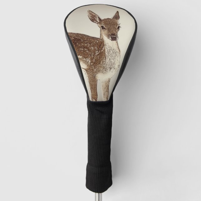 Funda Para Palo De Golf Little Fawn (Anverso)