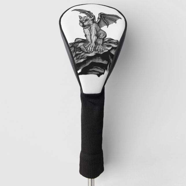 Funda Para Palo De Golf Little Golem Gargoyle (Anverso)