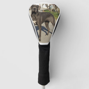 Funda Para Palo De Golf lleno negro de great dane