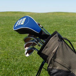 Funda Para Palo De Golf Logotipo Comercial de Marca Personalizada Azul Cob