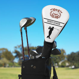 Funda Para Palo De Golf Logotipo del Club de Golf
