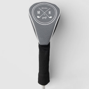 Funda Para Palo De Golf Logotipo del club de golf Pieza gris