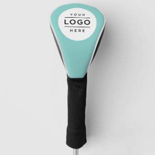 Funda Para Palo De Golf Logotipo Empresarial Personalizado en Aqua para Dr